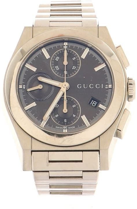 gucci swiss made watch real or fake|gucci pantheon chronograph watch.